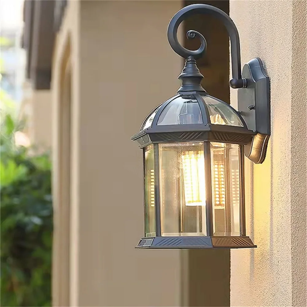 Уличные бра SOFITY Настенные светильники LED Classic Водонепроницаемые для украшения домашнего балкона