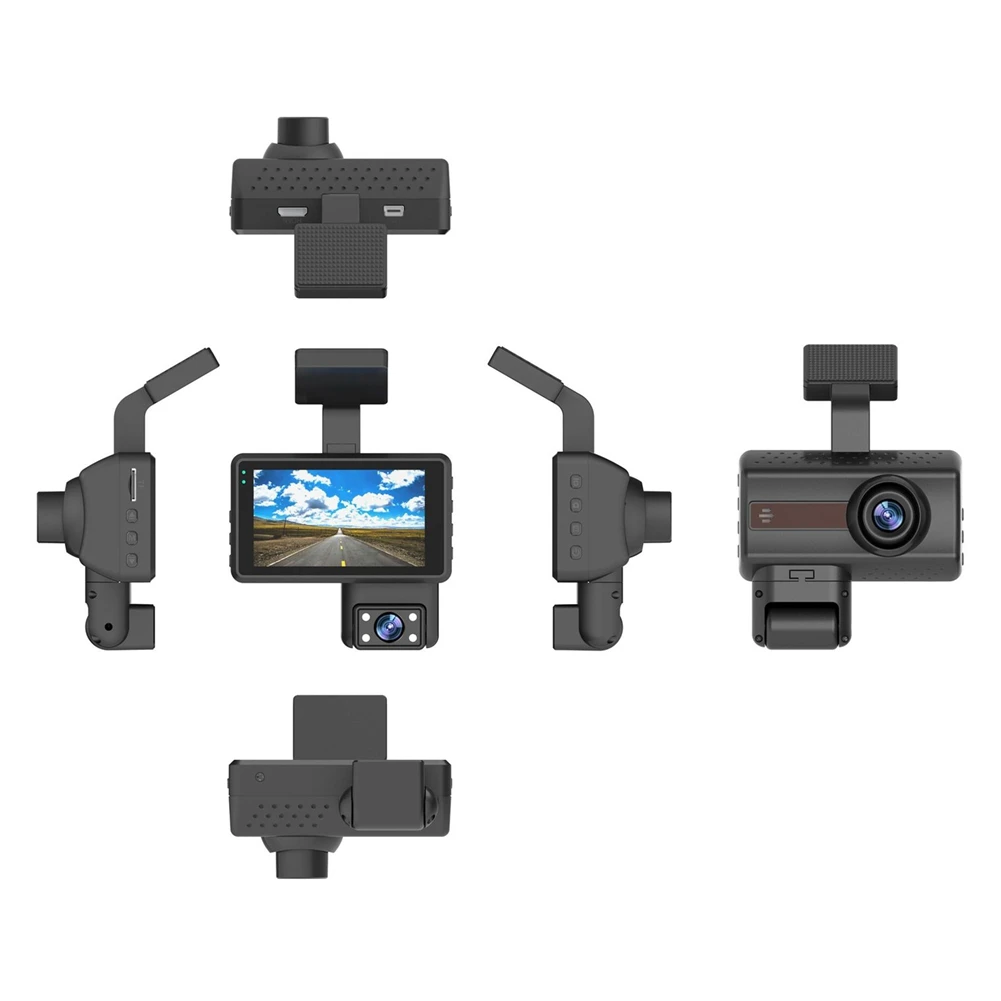 Видеорегистратор Dash Cam 1080P Dash Camera Автомобильный Видеорегистратор Dashcam Android Dvr Автомобильный Рекордер Dash Cam Ночная Версия Авторегистратора