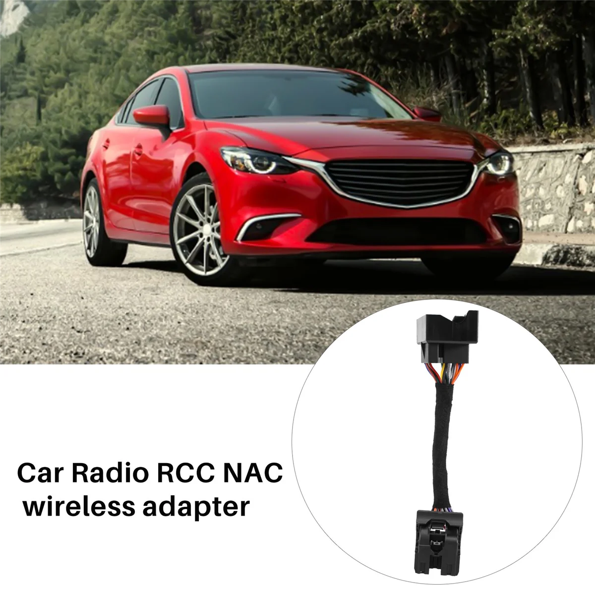 Адаптер беспроводного кабеля RCC Radio NAC, кабель-адаптер MRN, радио, + NAC, кабель RCC для