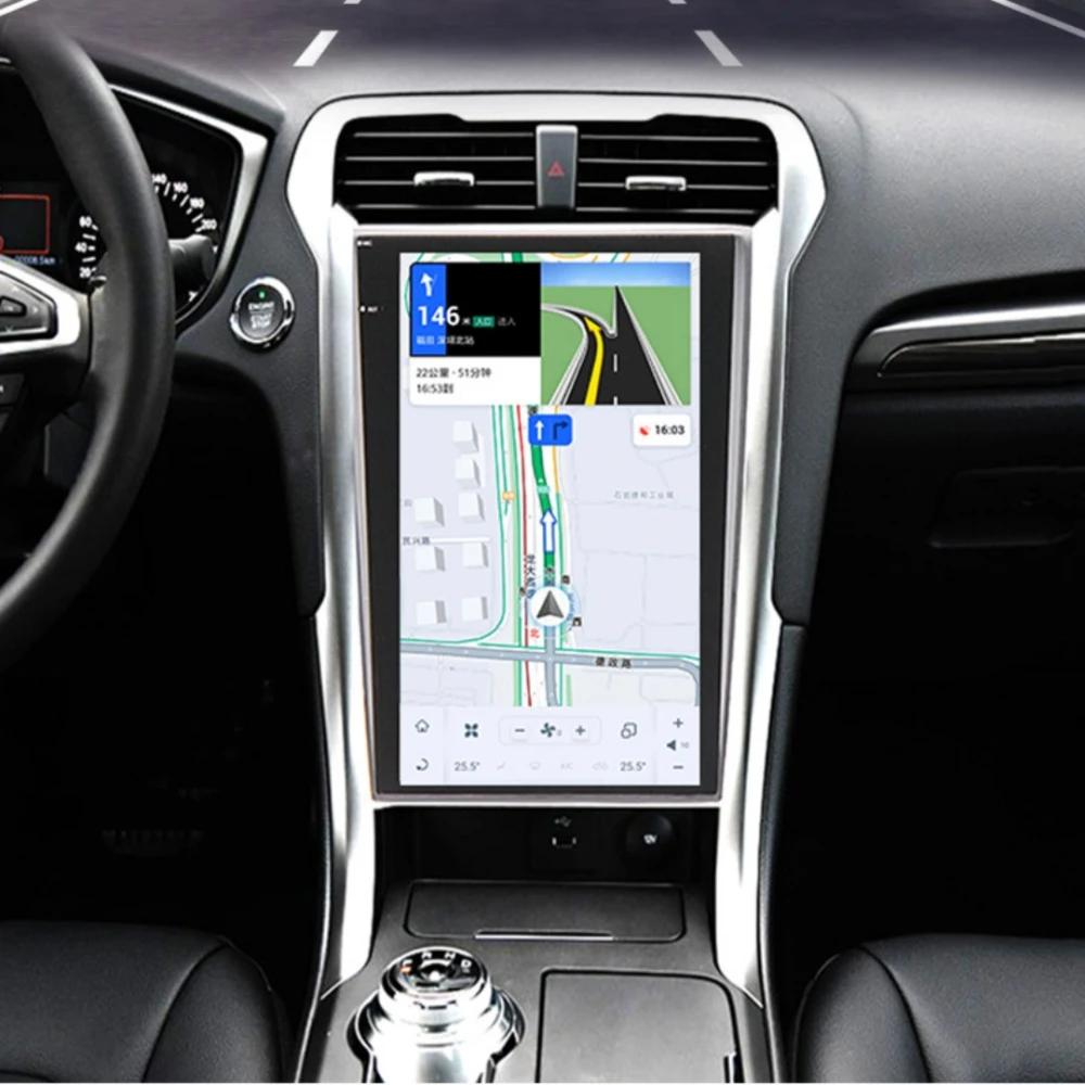 Мультимедийный Плеер С 14,4-Дюймовым Экраном Tesla Для Ford Mondeo 2013-2021 Android Автомобильное Радио GPS Navacation Головное Устройство Беспроводной CarPlay