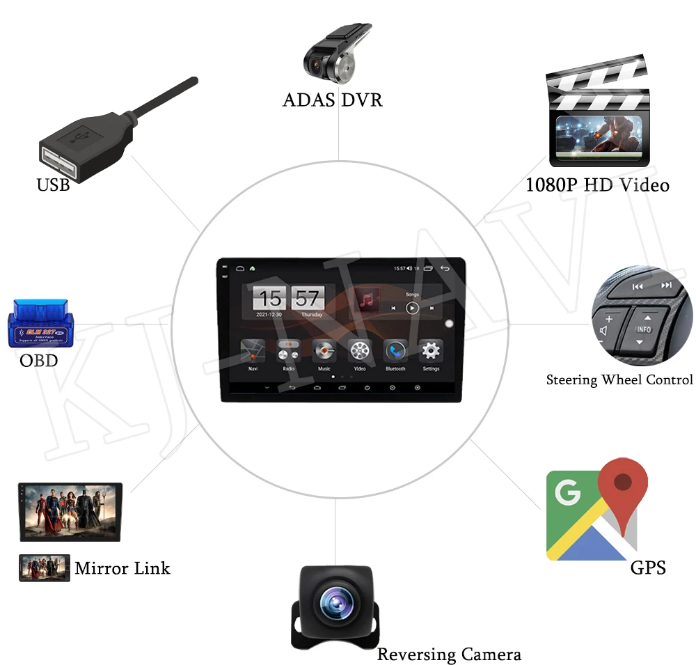 Для Mazda3 BL 2009 - 2013 Автомобильный радиоприемник Мультимедийный видеоплеер Навигация стерео GPS Android 12 Без 2din 2 din dvd